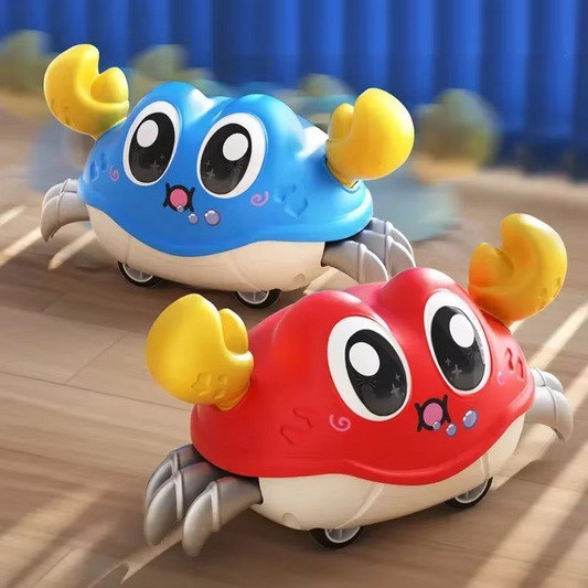 Double Force Walking Crawling Crab Baby Sensory Toy stylotime.com