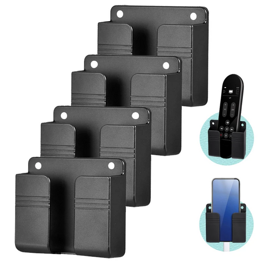 Wall Mounted Storage & Charging Organizer — Punch-Free Multi-Use Holder (1-4pcs) Stylotime