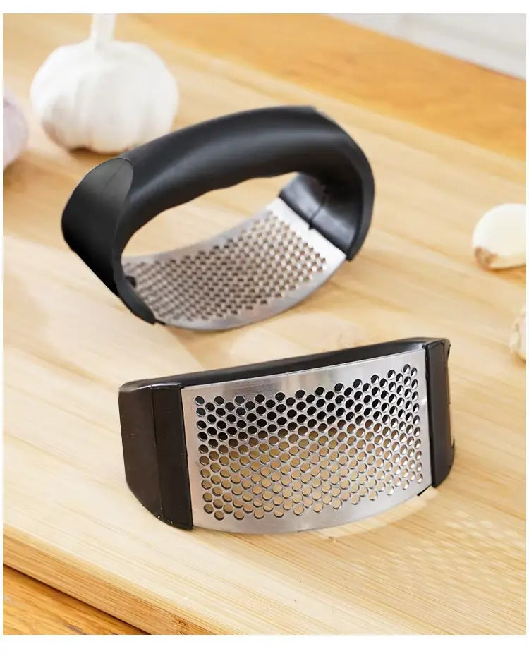 Stainless Steel Garlic Press Crusher Manual Garlic Mincer Chopping Garlic Tool Fruit Vegetable Tools Kitchen Accessories Gadget stylotime.com