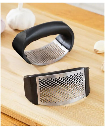 Stainless Steel Garlic Press Crusher Manual Garlic Mincer Chopping Garlic Tool Fruit Vegetable Tools Kitchen Accessories Gadget stylotime.com