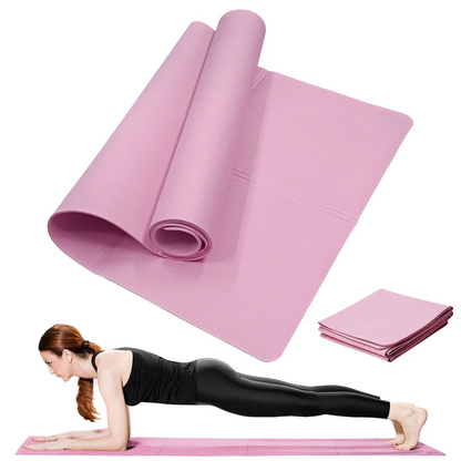 4MM Thick EVA Yoga Mat — Anti-Slip Exercise & Fitness Mat stylotime.com